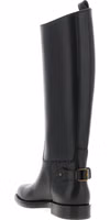 Black Calfskin Over The Knee 3