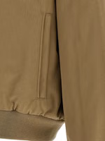 Beige Polyester Bomber 4