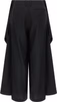 Black Wool Casual Pants 2