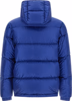 Blue Polyamide Full-Length Jacket 2