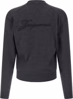 Gray Merino Wool Cardigan 2