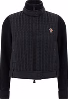 Black Polyamide Cardigan 1