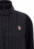 Black Polyamide Cardigan 3