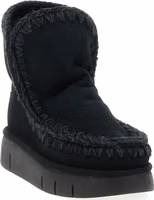 Black Lamb Leather Ankle Boots 2
