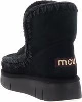 Black Lamb Leather Ankle Boots 3