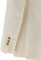 White Polyester Blazer 4