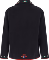 Blue Wool Full-Length Jacket 2