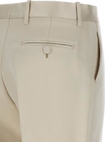 Beige Cotton Dress Pants 4