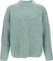 Blue Marabou Cardigan 1