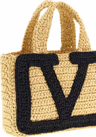 Black Viscose Tote Bag 3
