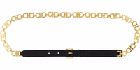 Black Calfskin Belt 2