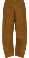 Brown Leather Pants 1