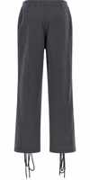 Gray Cotton Casual Pants 2