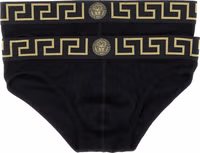Black Cotton Briefs 1