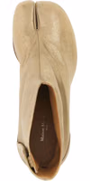 Gold Cashmere Ankle Boots 4