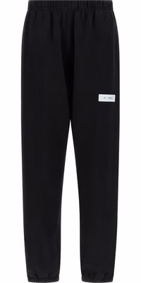Black Cotton Joggers (Workout Pants)