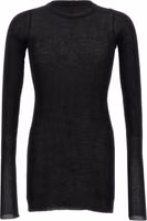 Black Viscose T-Shirt 1