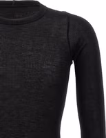 Black Viscose T-Shirt 3
