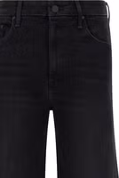 Black Cotton Flared Jeans 3