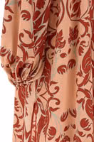 Multicolor Silk Long Dress 4