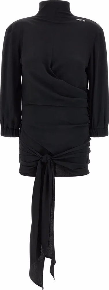 Black Acetate Tank Tops