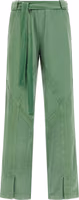 Bicolor Cotton Casual Pants 1