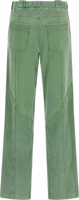 Bicolor Cotton Casual Pants 2
