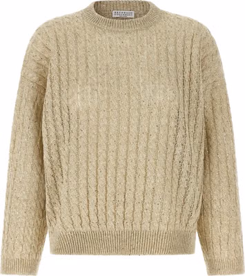 Beige Linen Cardigan