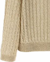 Beige Linen Cardigan 4