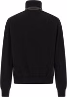 Black Wool Bomber 2