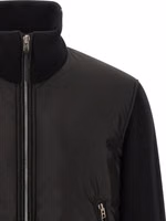 Black Wool Bomber 3