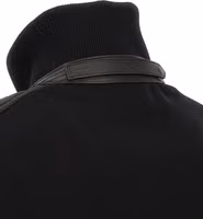 Black Wool Bomber 4