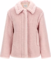 Multicolor Alpaca Leather Coat 1