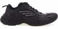 Black Calfskin Athletic Sneakers 1