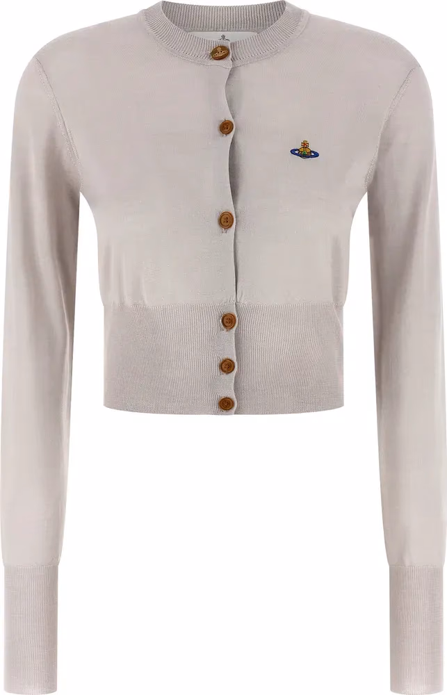 Gray Wool Cardigan