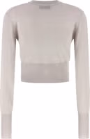 Gray Wool Cardigan 2