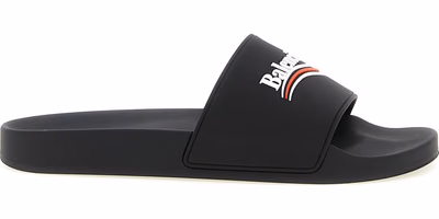 Black Plastic Slides