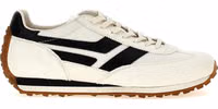 Bicolor Polyester Athletic Sneakers 1