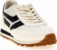 Bicolor Polyester Athletic Sneakers 2
