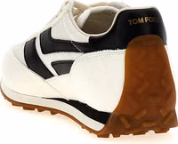 Bicolor Polyester Athletic Sneakers 3