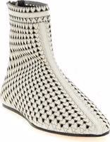 Beige Calfskin Ankle Boots 2
