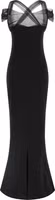 Black Viscose Long Dress 2