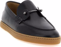 Black Calfskin Slip-On Loafers 2