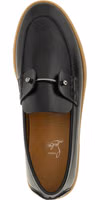 Black Calfskin Slip-On Loafers 4