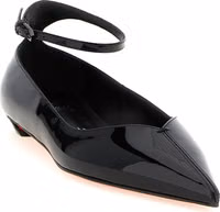 Black Calfskin Ballet Flats 2