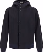 Blue Polyester Shell Jacket 1
