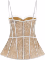 White Polyamide Tank Tops 2