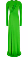 Bicolor Viscose Long Dress 1