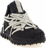 Black Cowhide Athletic Sneakers 2