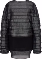 Black Polyester Sweatshirt 2